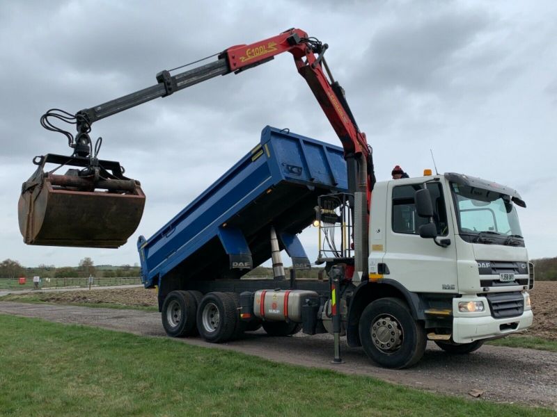 DAF CF 85 6X4 GRAB TIPPER EPSILON